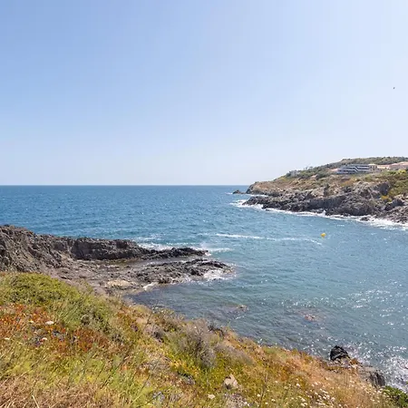 Terrasse Vue Lägenhet Collioure